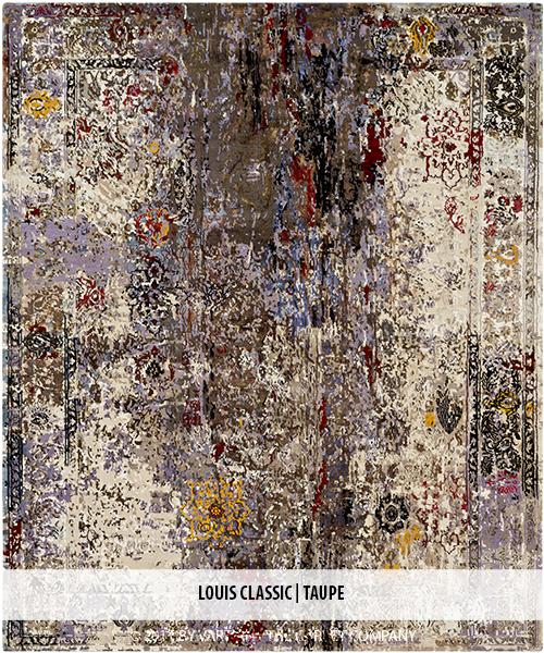Ковер Vartian Carpets  LOUIS+CLASSIC+TAUPE 