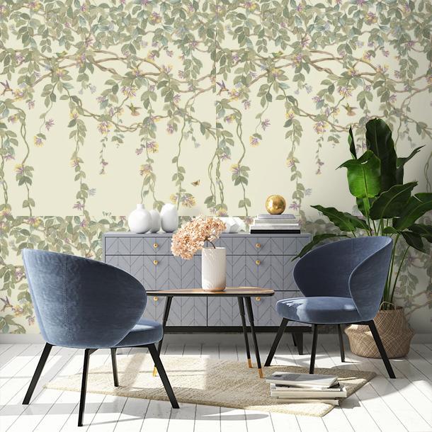 Обои для стен  Cole & Son Selection of Hummingbirds 124-2013  2