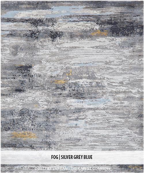 Ковер Vartian Carpets  FOG_SILVER+GREY+BLUE 