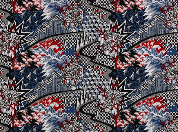 Ткань  Eley Kishimoto II Fabrics K5290-01 