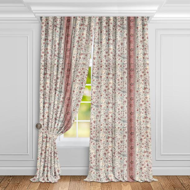 Ткань Zoffany Indienne Fabrics 322780  купить в Москве по выгодной цене|Интернет-магазин дизайнерских решений Decorwall 2