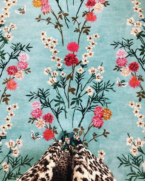 Ковер Wendy Morrison Design  flowers-of-virtue-oriental 