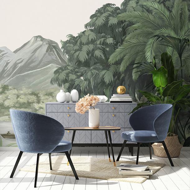 Обои для стен  Faboie Silk Painting II F-SN21003  2