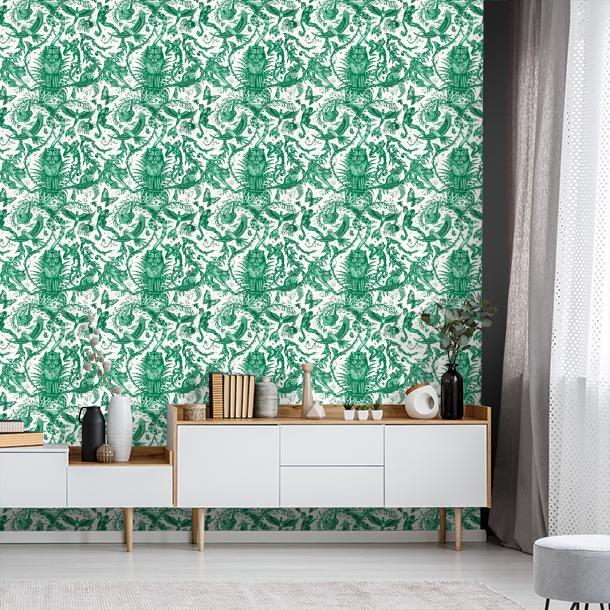 Обои для стен  Clarke&Clarke Mythica Wallcoverings W0213-05  5