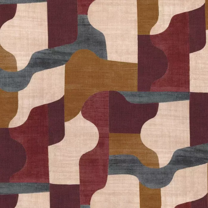 Ткань Casamance Cafe society 10590389  купить в Москве по выгодной цене|Интернет-магазин дизайнерских решений Decorwall