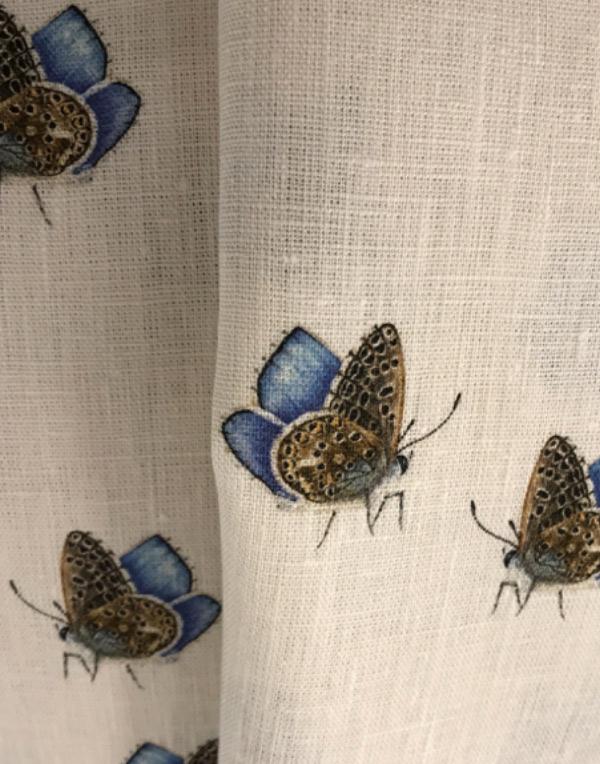 Ткань Justin Van Breda The Royal Berkshire Fabric Collection Boyelyn_Butterflies 