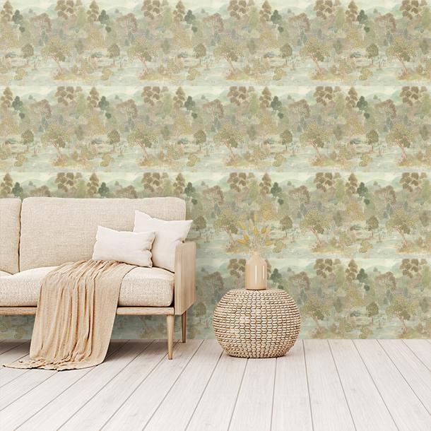 Обои для стен  Zoffany Indienne Wallcoverings 313123  4