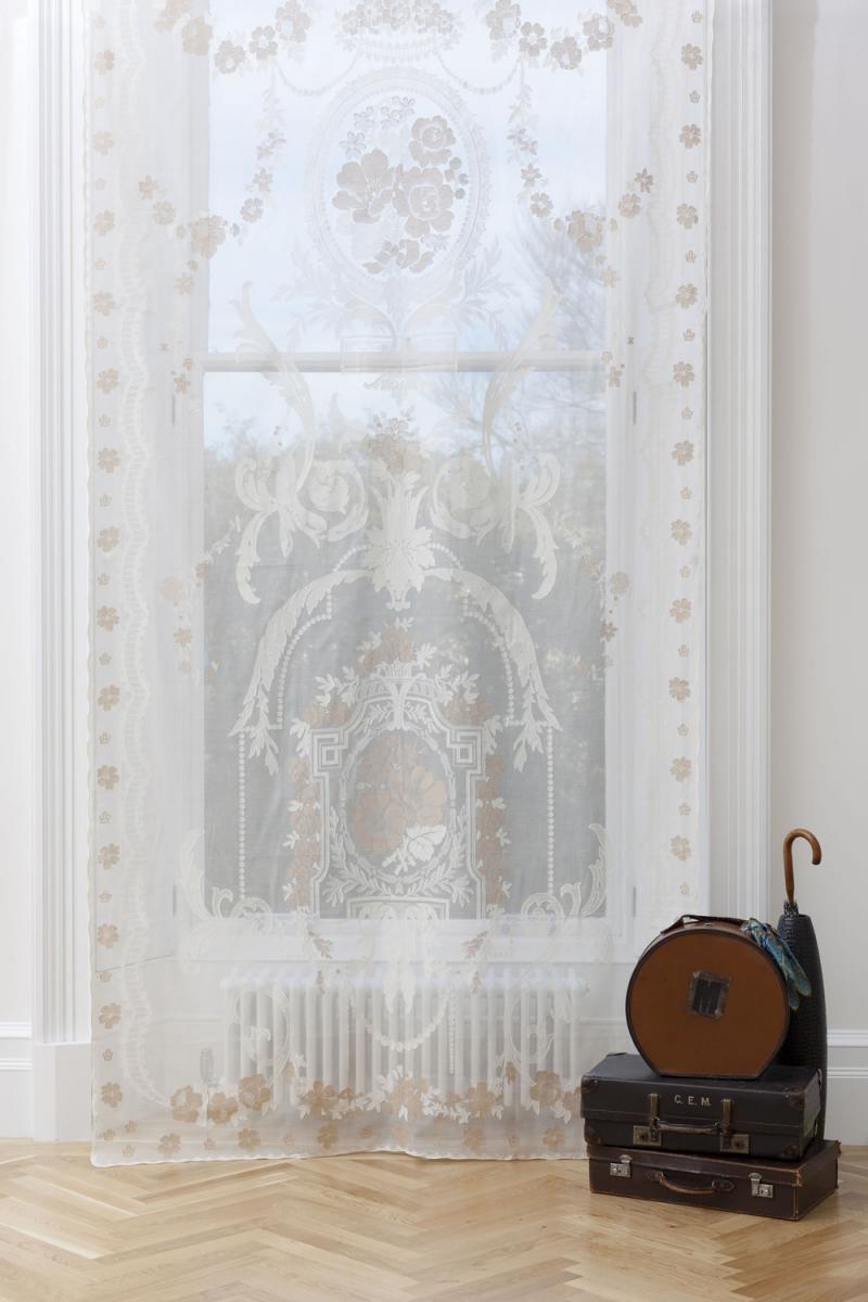 Ткань Morton Young and Borland Madras Panels 9667_stone  купить в Москве по выгодной цене|Интернет-магазин дизайнерских решений Decorwall