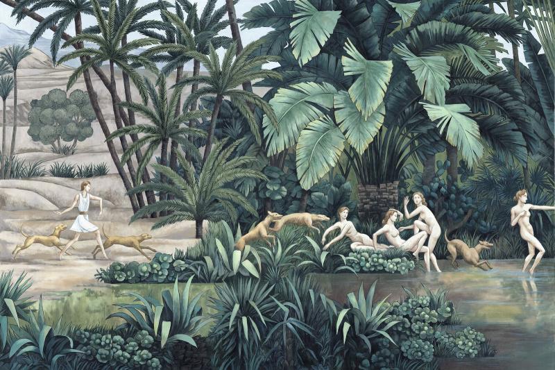 Обои для стен  Paul Montgomery Panoramics Oasis Set 