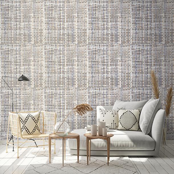 Метражные обои для стен  Metallic Paper Weaves PJ8989  1