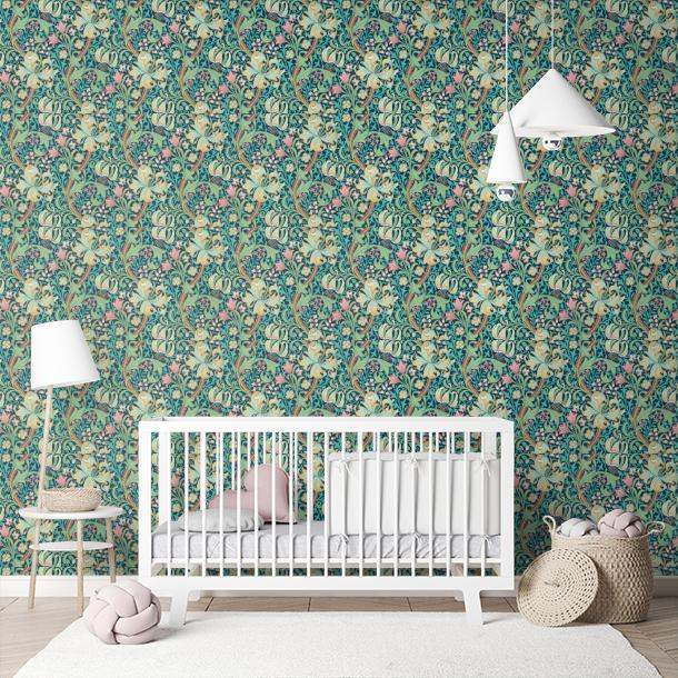 Обои для стен Morris & Co Bedford Park Wallpaper 510007  8