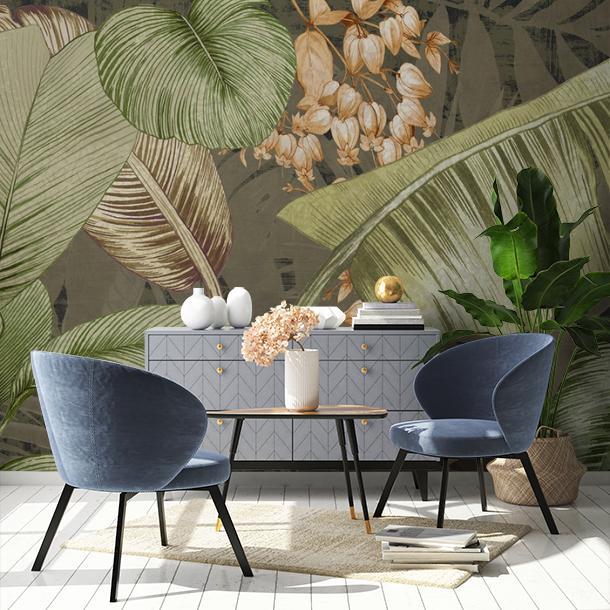 Обои для стен  Faboie Silk Painting I F-SN1003  2