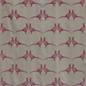 Ткань Barneby Gates Barneby Fabrics Pheasant_pink-natural 