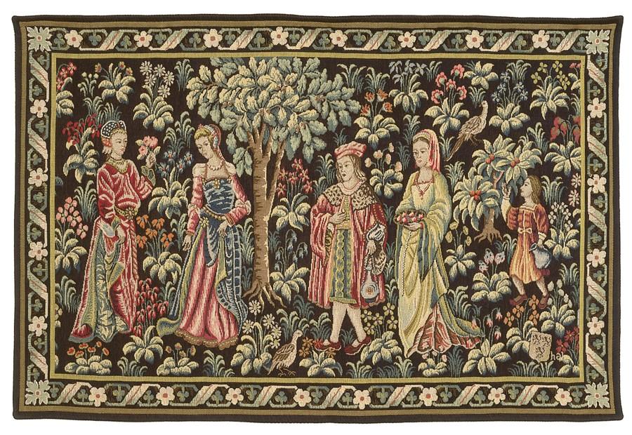  Гобелен Medieval Mille-Fleurs LW1299_Tudor_Garden_6 