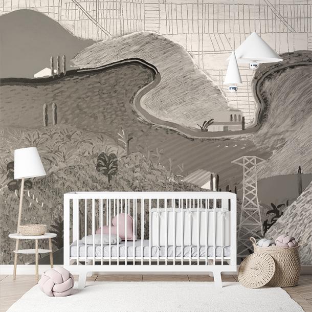 Обои для стен  Faboie Silk Painting II F-SN22001  8