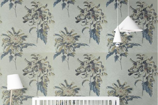 Метражные обои для стен  Zoffany The Muse Wallcoverings 312735  8