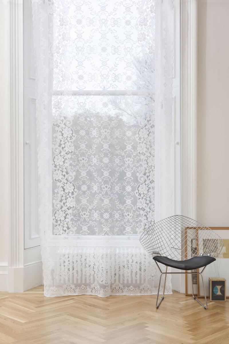 Ткань Morton Young and Borland Lace Panels 21904_white 
