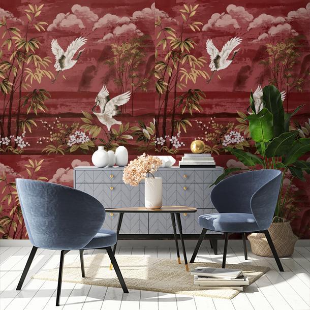 Обои для стен  Faboie Chinoiserie F-CN1605  2