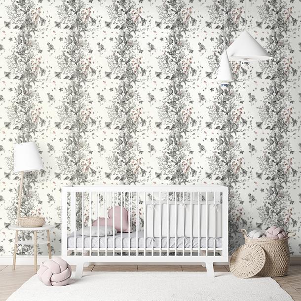 Обои для стен  Clarke&Clarke Mythica Wallcoverings W0218-03  8