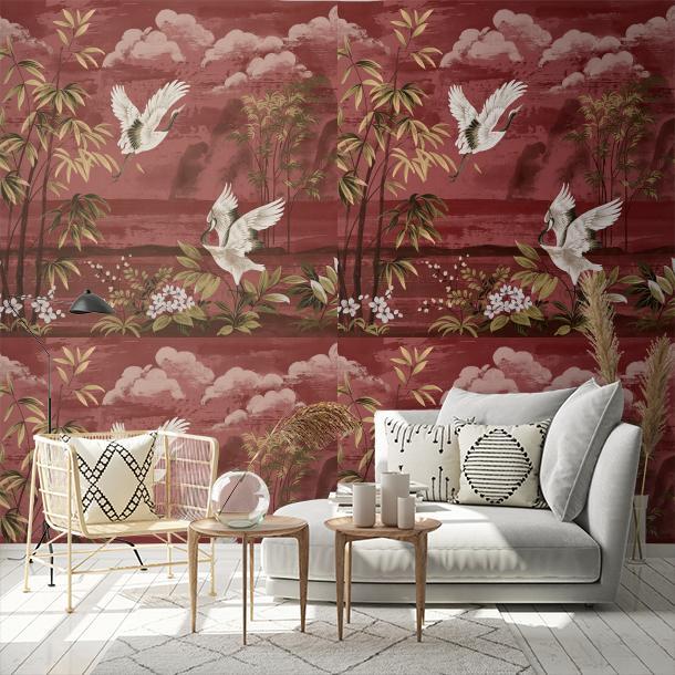 Обои для стен  Faboie Chinoiserie F-CN1605  1