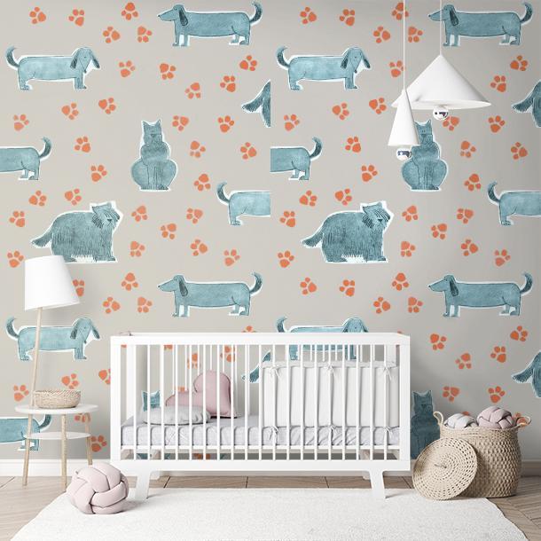 Обои для стен  Faboie Children F-CR1803  8