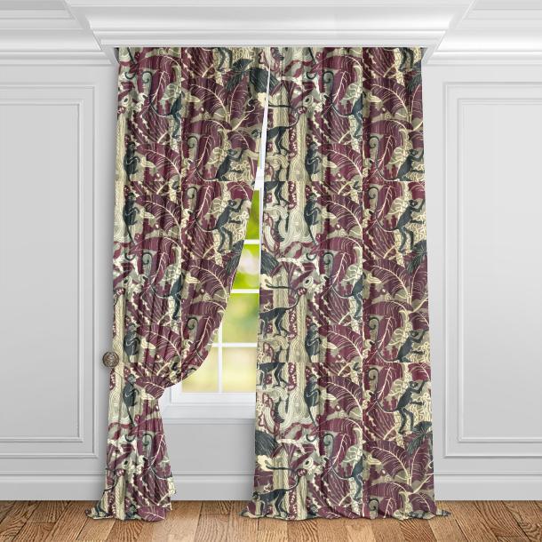 Ткань Misia Les cles de l'archipel m-123804  купить в Москве по выгодной цене|Интернет-магазин дизайнерских решений Decorwall 2