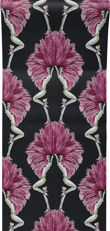 Обои для стен Graduate Collection Graduate Wallpapers show-girls-wallpaper-pink 