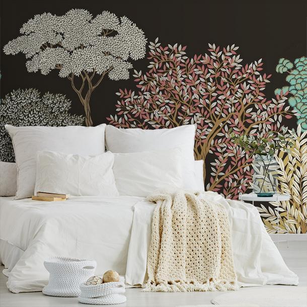 Обои для стен  Faboie Silk Painting I F-SN4006  7