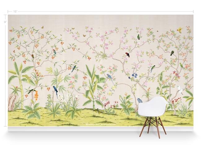 Обои для стен  MuralSources Chinoiserie murals CH-630-EG-2T 