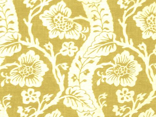 Ткань Titley and Marr Printed Patterns Collection Palampore-Trail-06-Yellow 