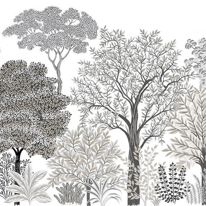 Обои для стен  Faboie Silk Painting I F-SN4001 