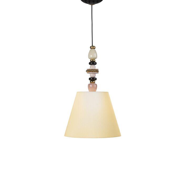    Firefly Ceiling Lamp. Pink and Golden Luster 