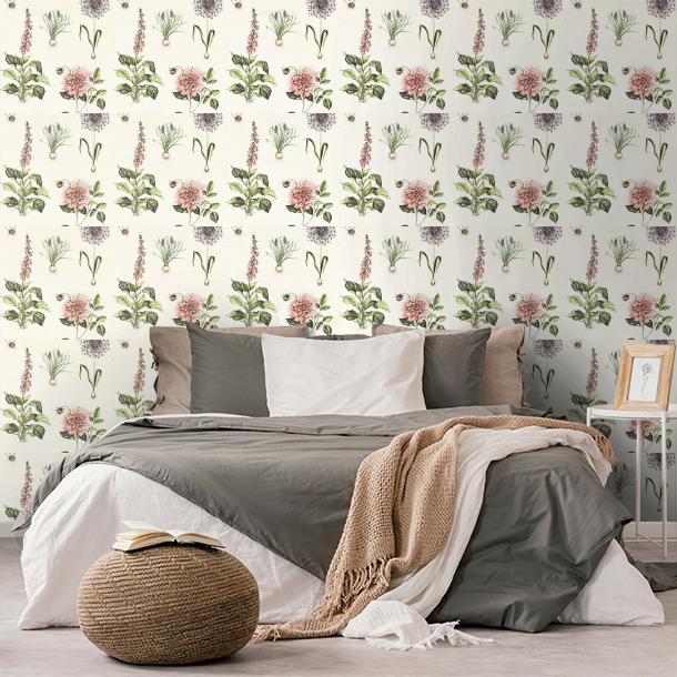 Обои для стен  Clarke&Clarke Secret Garden Wallpaper W0197-05  6