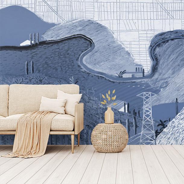 Обои для стен  Faboie Silk Painting II F-SN22003  4