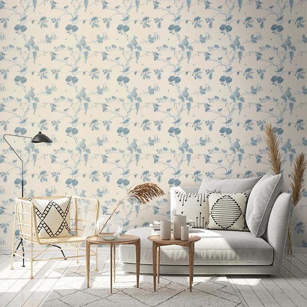 Обои для стен  Sanderson Country Woodland Wallcoverings DFAB215705  1