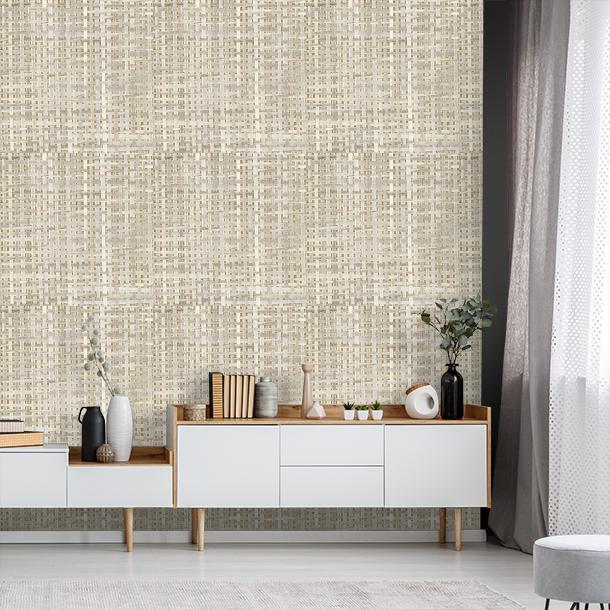 Метражные обои для стен  Metallic Paper Weaves PJ8987  5