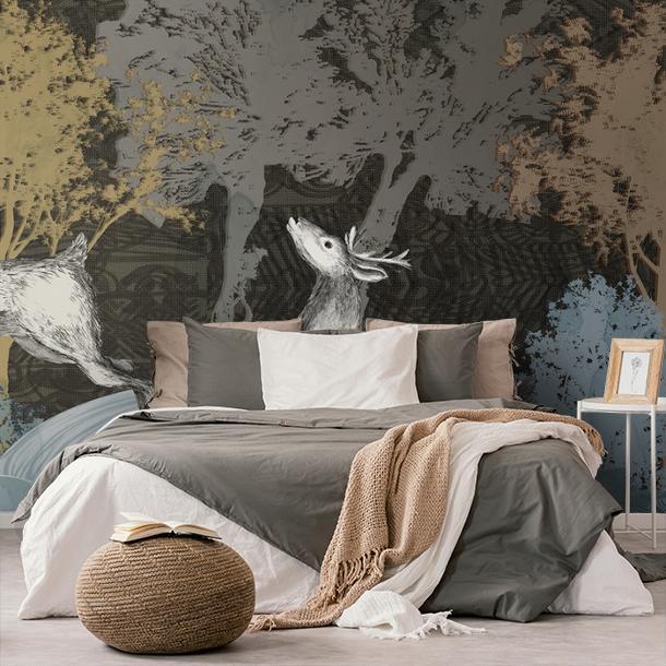 Обои для стен  Faboie Silk Painting I F-SN2003  6