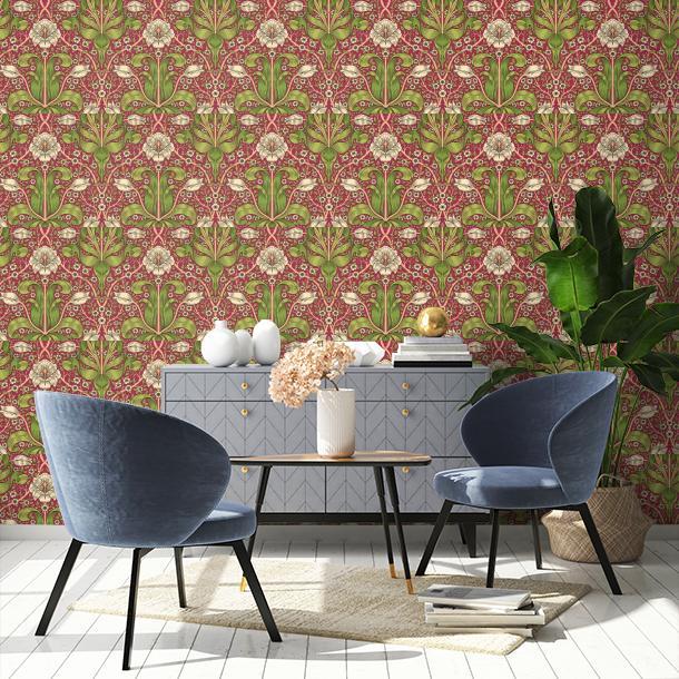 Обои для стен Morris & Co Bedford Park Wallpaper 217337  2