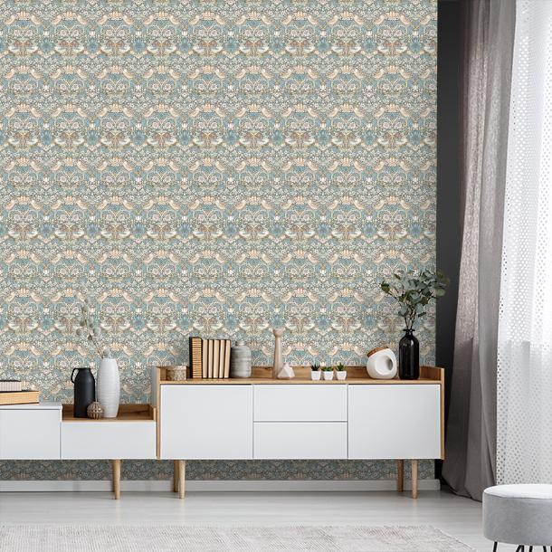 Обои для стен Clarke&Clarke William Morris Designs Wallpaper W0171-05  5