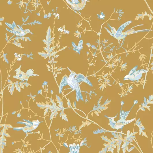 Обои для стен  Cole & Son Selection of Hummingbirds 124-1006 