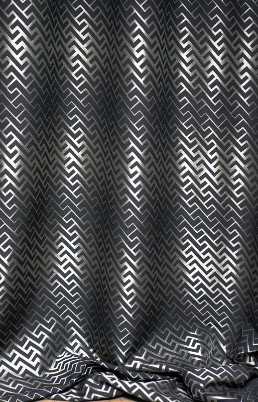 Ткань KT Exclusive Modern Geometrics borneo-black-2 