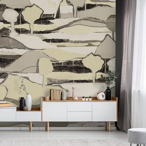 Обои для стен  Faboie Silk Painting I F-SN5002  5