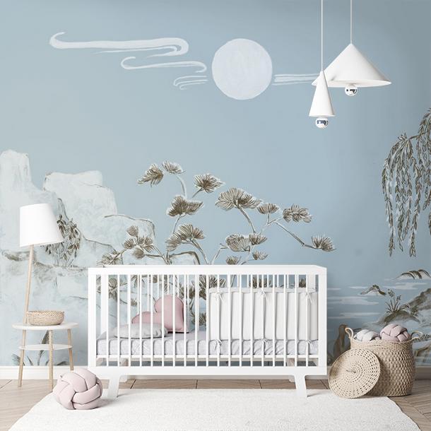 Обои для стен  Faboie Silk Painting I F-SN3003  8