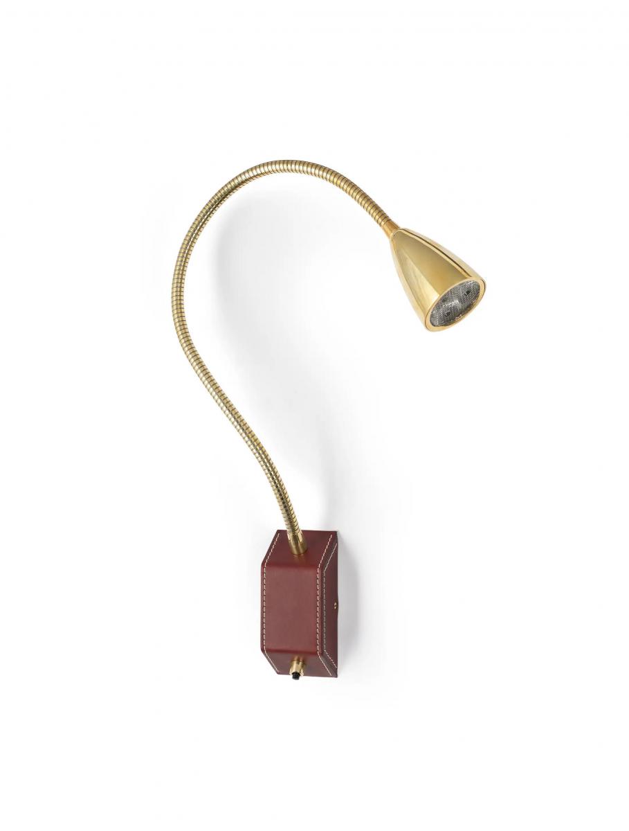     Flexi-PolishedBrass-Burgundy 