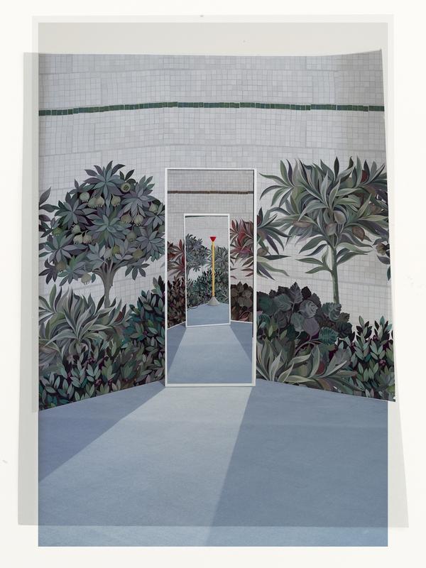 Обои для стен Wall&Deco 2020 Contemporary Wallpaper Boboli-C 