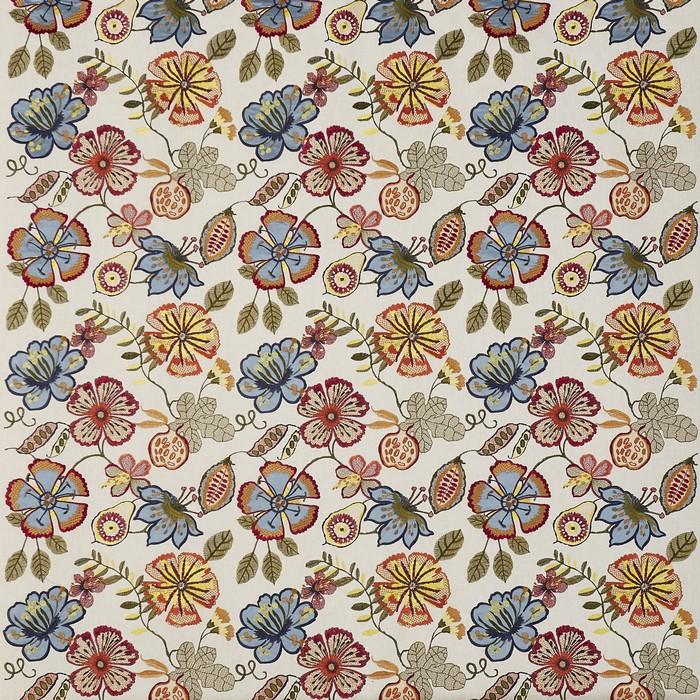 Ткань Prestigious Textiles Rainforest 3577 passion flower_3577-382 passion flower paradise 