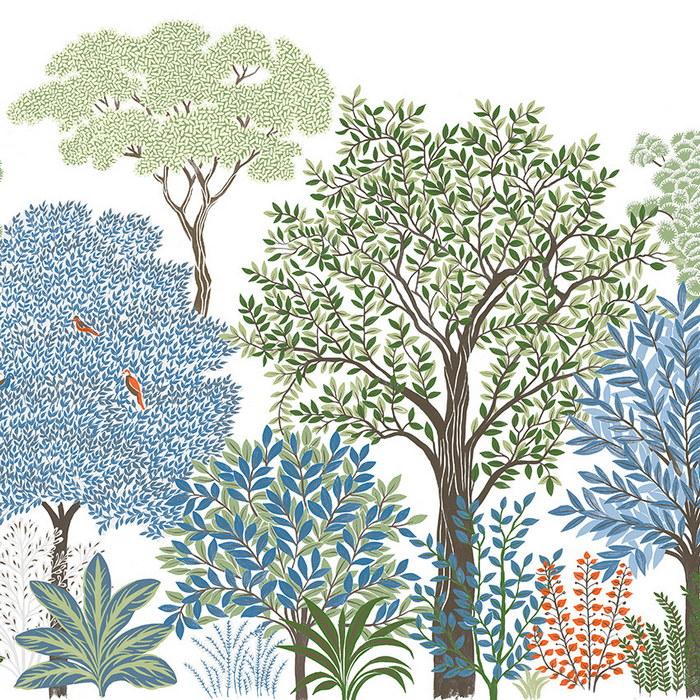 Обои для стен  Faboie Silk Painting I F-SN4004 