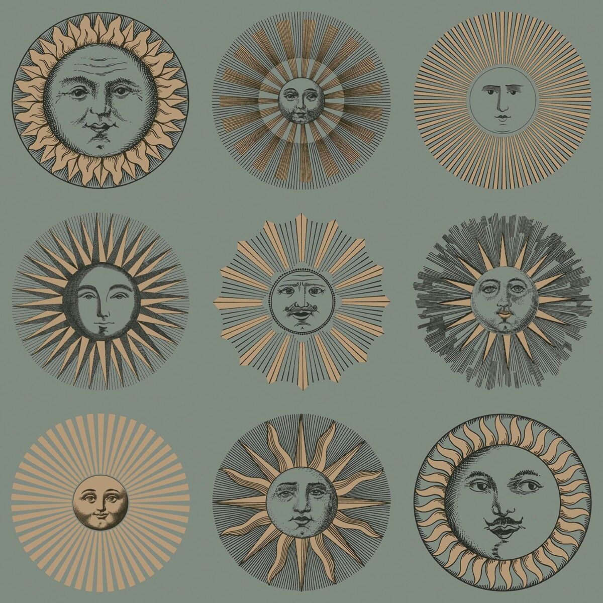 Обои для стен  Cole & Son Fornasetti Senza Tempo II 123-1003 