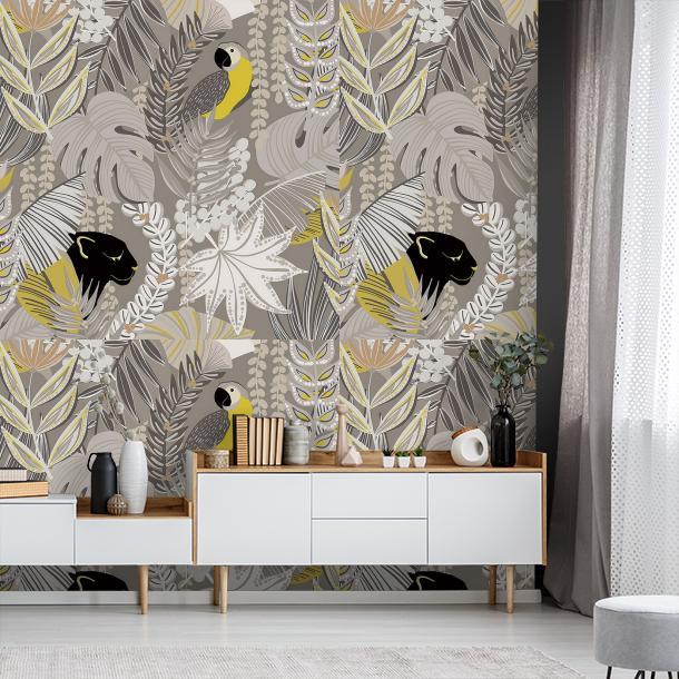 Обои для стен  Faboie Whispering In The Jungle F-WJ1002  5