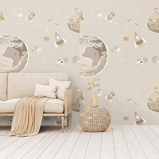 Обои для стен  Faboie Children F-MD1004  4